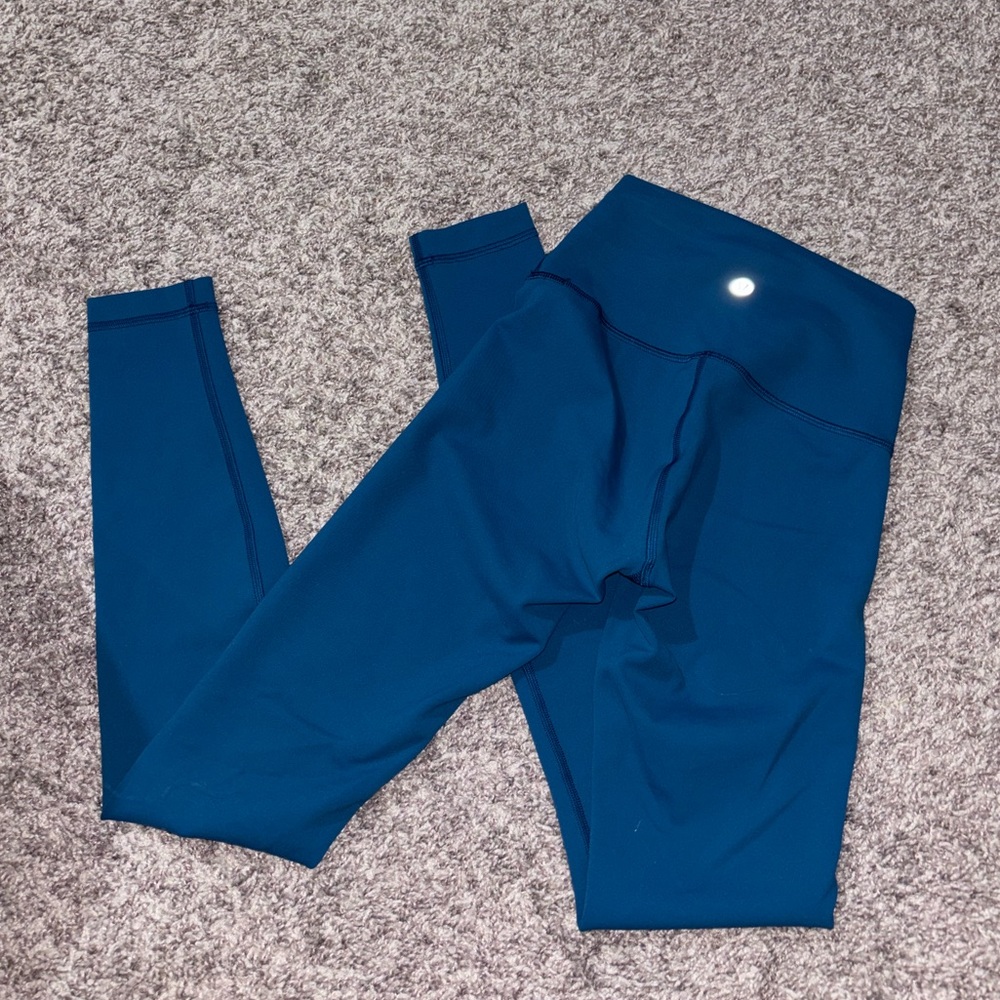 NWOT lululemon align leggings 2 torquoise - Picture 5 of 6